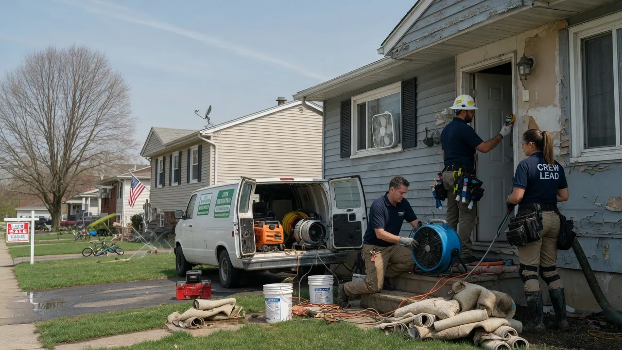 Flood Cleanup in Camp Grove, IL near me