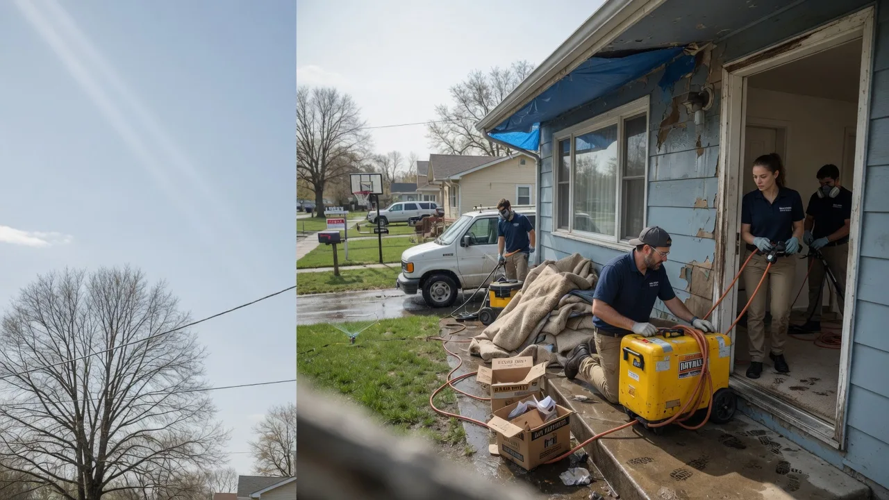 Basement Flood Cleanup in Camp Grove, IL near me